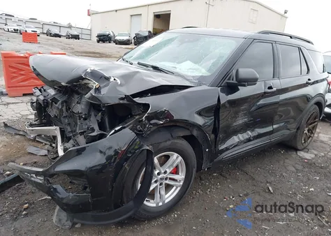 2022 Ford Explorer Xlt из США, поврежденный, VIN 1FMSK7DH5NGB66519